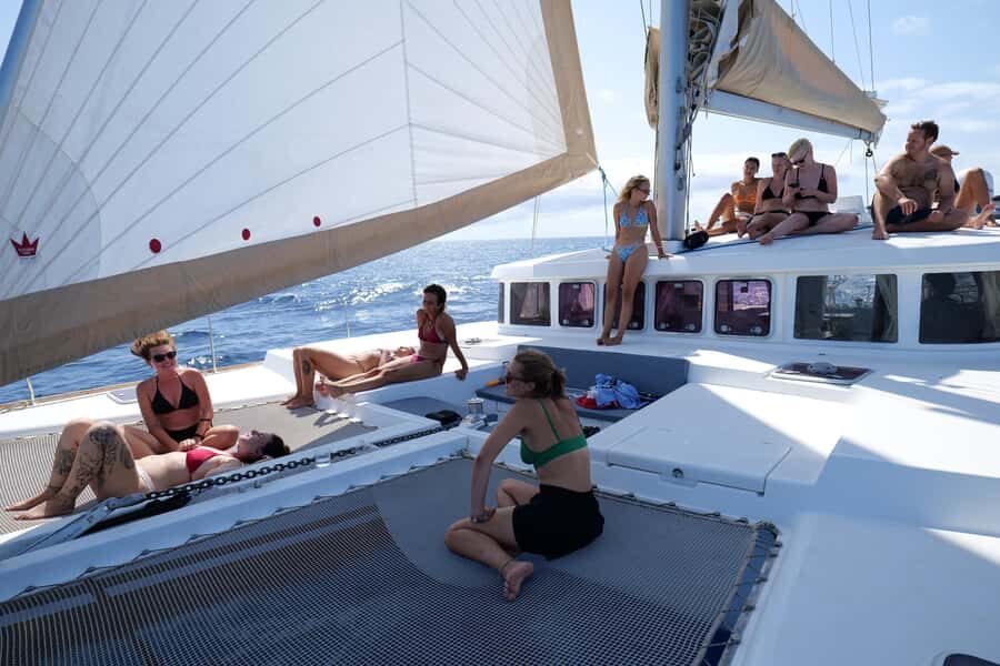 3-hour Catamaran Adventure on the waters of Sal Island - On Board: Small-Group Comfort, Drinks, and Real Crew Attention
