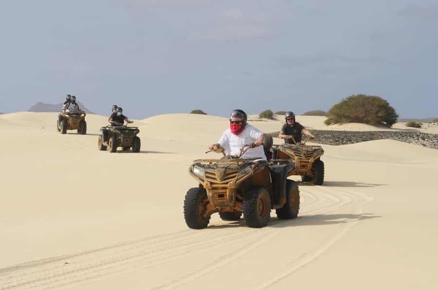 Boa Vista: Off-Road Quad Bike to Santa Monica & Caves - Morro de Areia Dunes: When the Desert Meets the Sea
