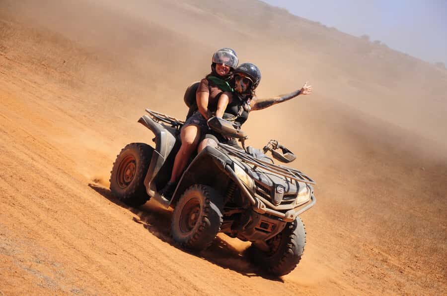 Boa Vista: Off-Road Quad Bike to Santa Monica & Caves - Hotel Pickup on Boa Vista: Know Your Exact Time