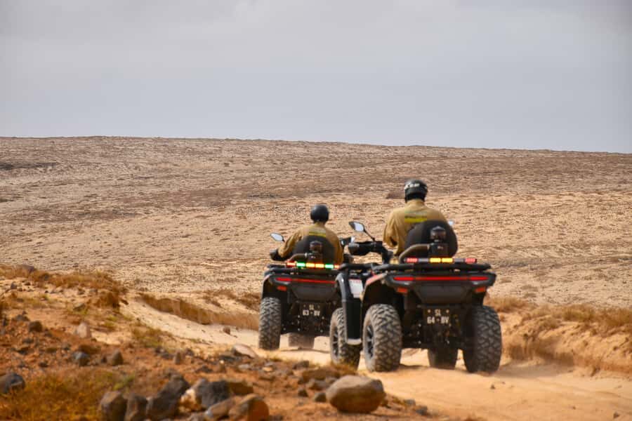 Boa Vista Quad Tour: Shipwreck & Viana Desert (2-Hour) - Riding the trails to Cabo Santa Maria Beach