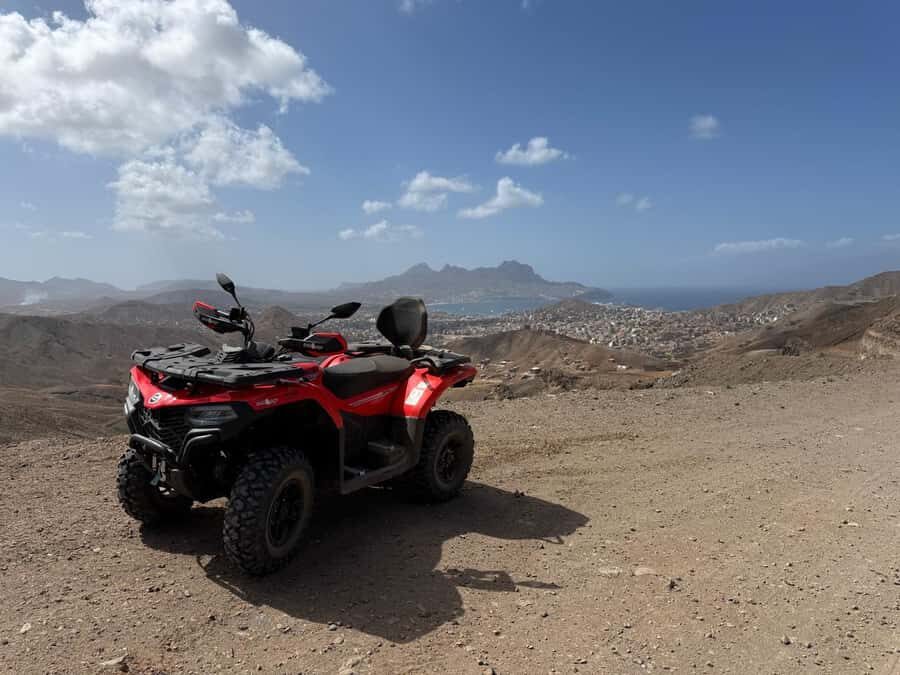 Cape Verde: São Vicente Island 4x4 Quad Tour - Meeting point at Scooter & Quad: don’t let navigation steal your time