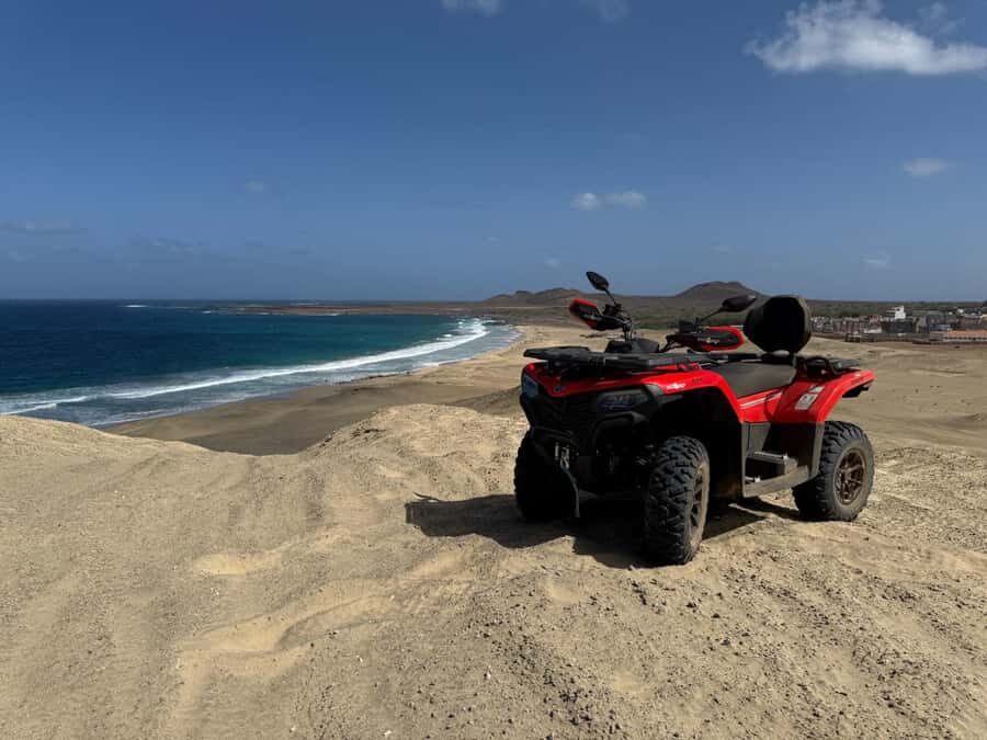 Cape Verde: São Vicente Island 4x4 Quad Tour - The pre-ride paperwork and safety briefing