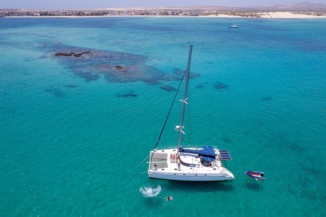Catamaran Sailing Tour or Whale Watching at Boa Vista - Sal Rei time on the water: summer sailing and Djeu Island stops