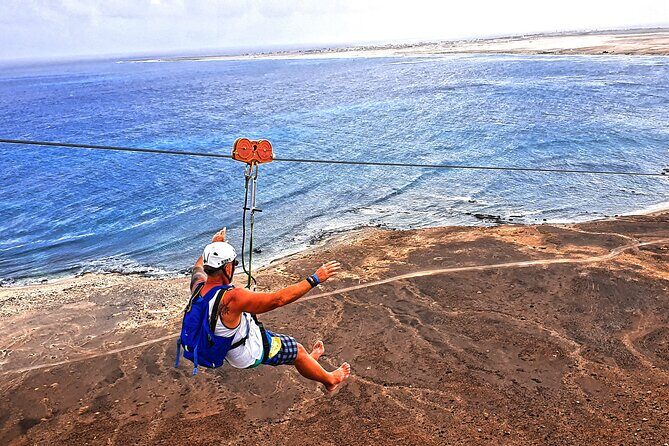 Complete Excursion and Flight on the Zipline Cabo Verde - The zipline flight over the sea: what you’re really paying for