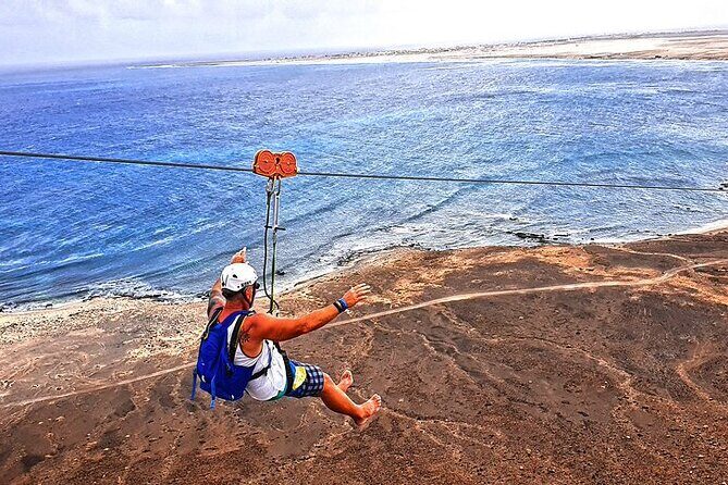 Complete Excursion and Flight on the Zipline Cabo Verde - What to wear and bring: the shoe advice is not optional
