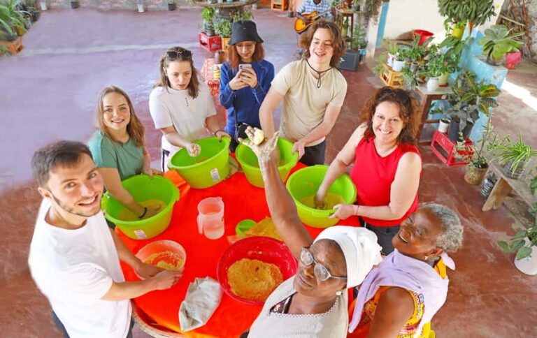 Praia: Santiago Island Tour with Tastings and Tarrafal Beach - The breakfast stop at Mrs. Luisa’s: cuscuz and fidjós, straight from home