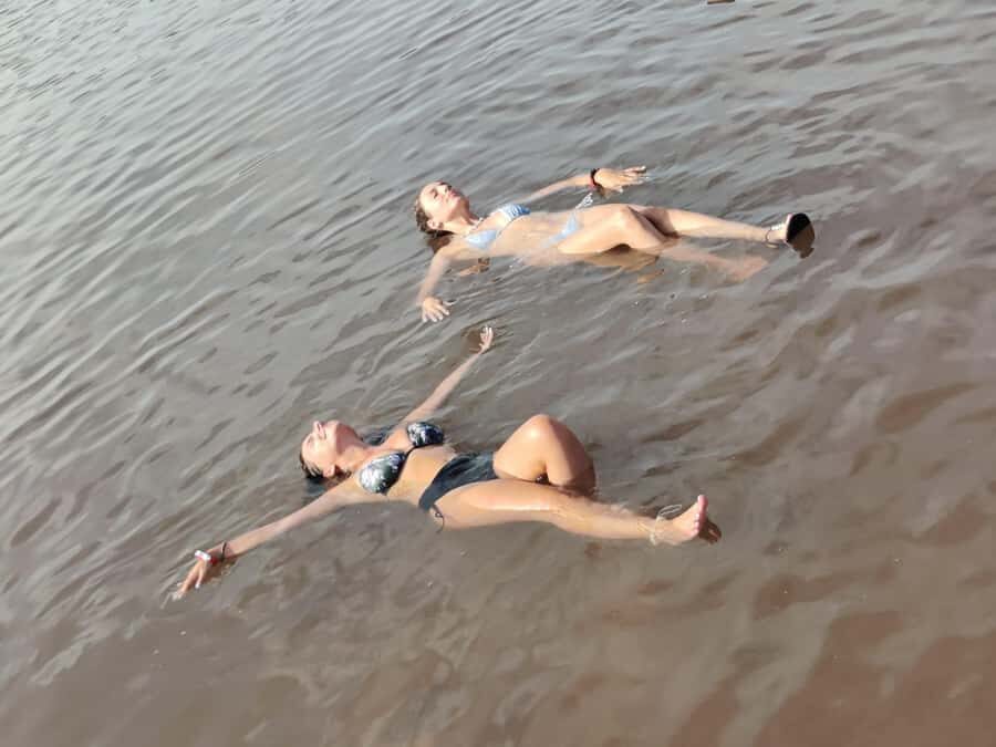 Sal: All inclusive Salt Lake, Natural pools and Shark Bay - Pedra de Lume Salinas salt lake: floating even without swimming