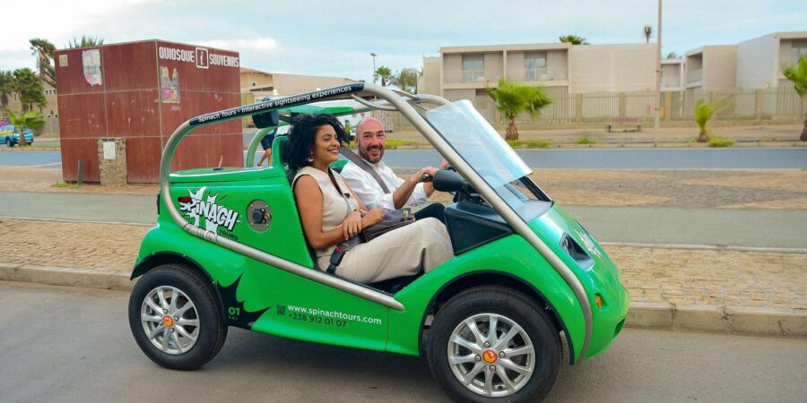Sal Island: 2 Hour Guided Excursion on a Talking Car - Stop-by-stop on Sal: Santa Maria beachfront to Ponta Sino viewpoints