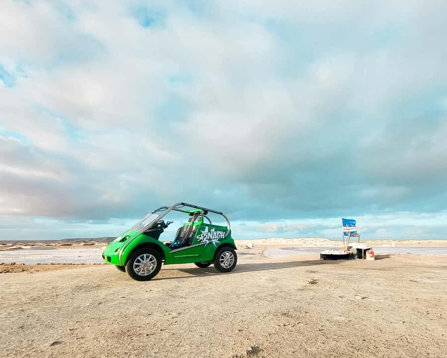Sal Island: 2 Hour Guided Excursion on a Talking Car - Salina salt-lake area and a Kite Beach second look