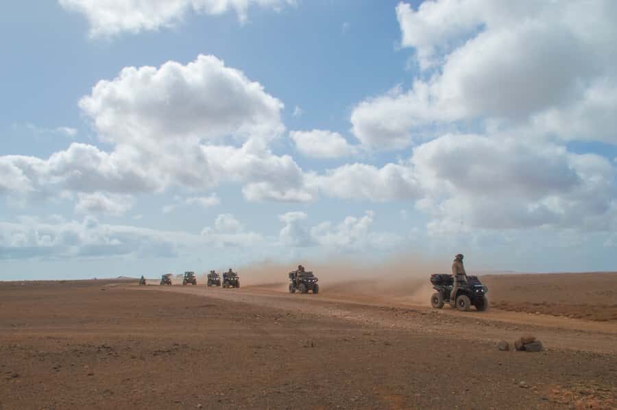 Sal Island: 4-Hour ATV Quad Island Tour - 500cc automatic ATV: what the riding feels like