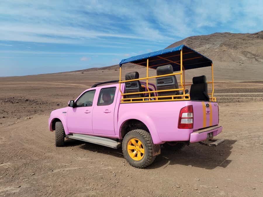 Sal: Island tour with offroad touch and creative pictures - Why a pink Ford Ranger makes Sal feel different