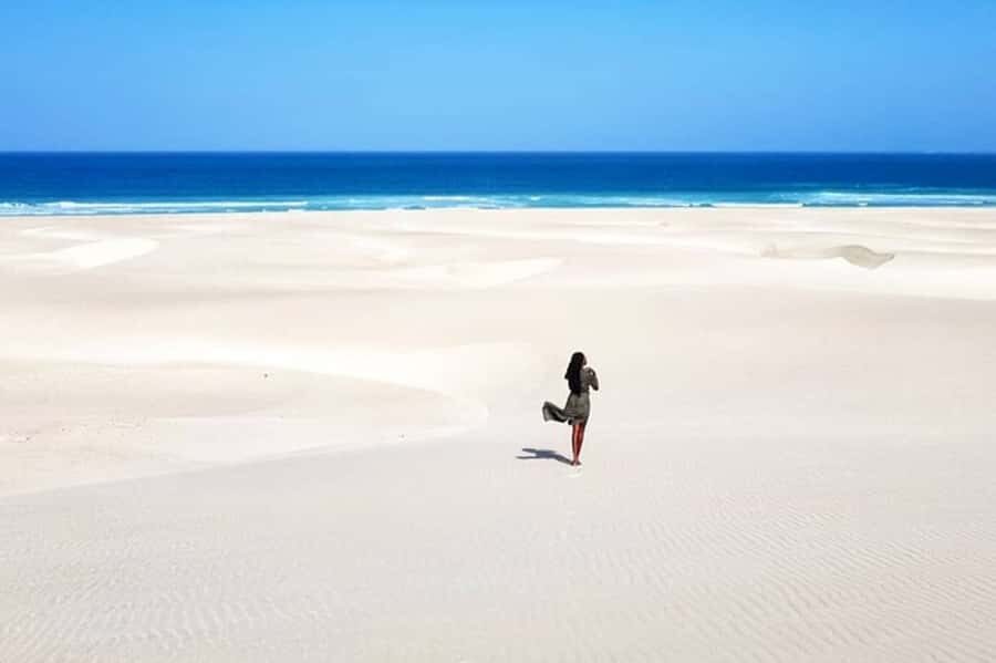 Sal Rei, Santa Monica Beach, Caves, Dunes & Shipwreck Tour - Morro de Areia Nature Reserve: Short Stop, Fast Value