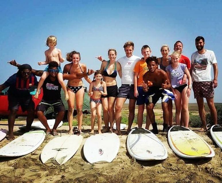 Sal: Surf Lesson - What you actually do: the lesson rhythm from beach basics to an hour of waves