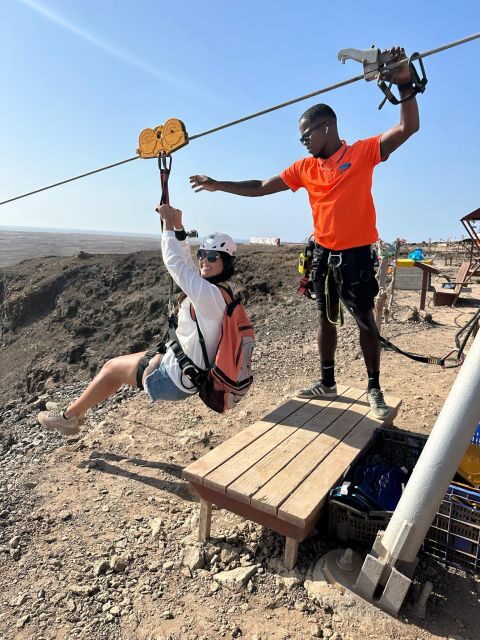 Santa Maria: Serra Negra Zipline Experience - The actual ride: what 1,000m at 100 km/h feels like