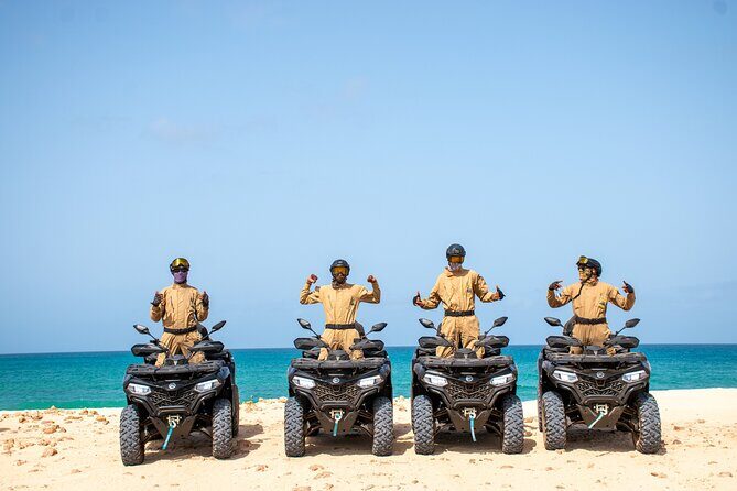 South of Boa Vista Adventure Explore the Desert by Quad - Time on the Road: 4 Hours, a 9:00am Start, and Pickup That Helps